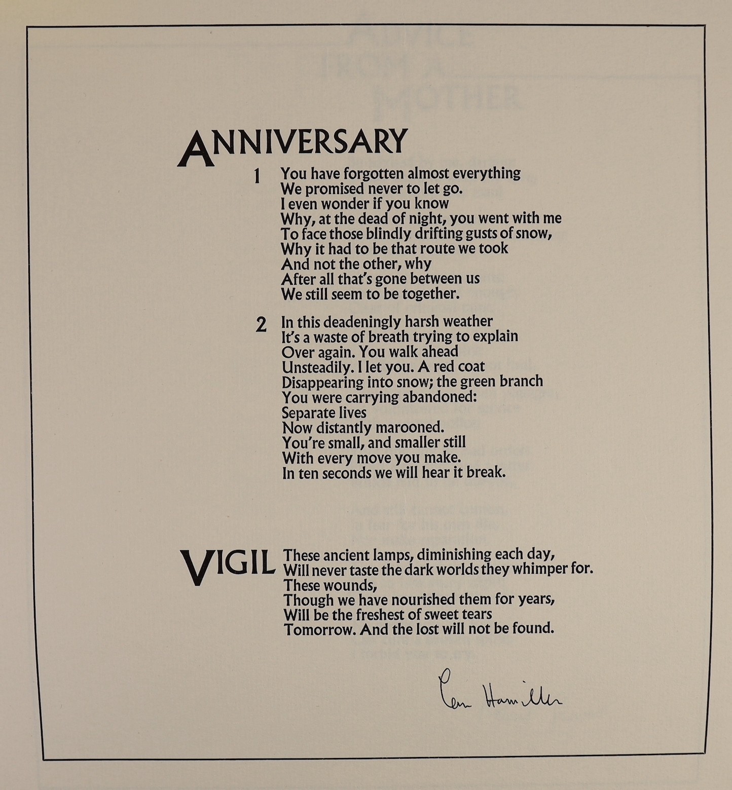 Poem of the Month Club Broadsheets, 1970’s, all 48 signed by the poets, including Philip Larkin, Seamus Heaney, Glyn Hughes, Thom Gunn, Robert Graves, Stevie Smith and John Betjeman (with a correction in his own hand)